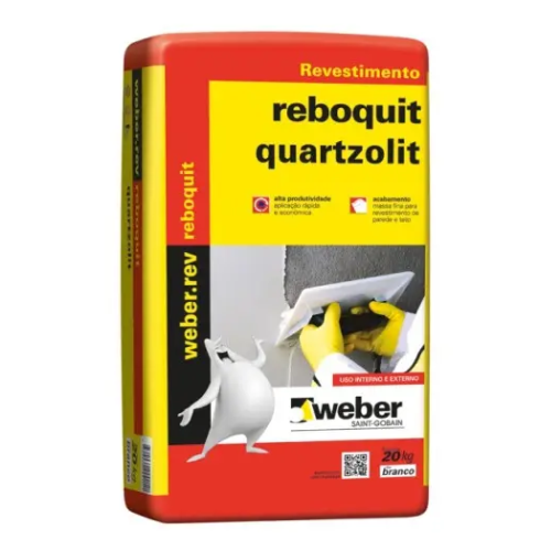 Reboquit Massa Fina de 20Kg Quartzolit